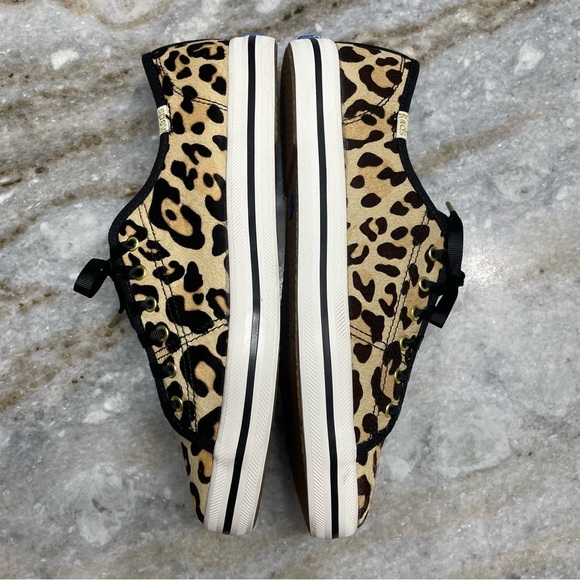 Keds X Kate Spade New York Kickstart Leopard-print Genuine Calf Fur - Picture 7 of 12